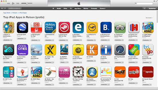 iTunes App Charts