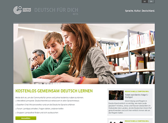 Deutsch für dich - Startseite